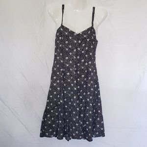 Soda Blu Monochrome Floral Mini Dress